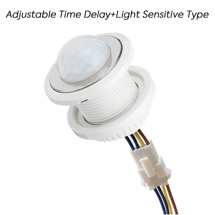 Mini AC Infrared PIR Motion Sensor Light Switch For 40W Stair Lights Mini AC Infrared PIR Motion Sensor Light Switch For 40W Stair Lights